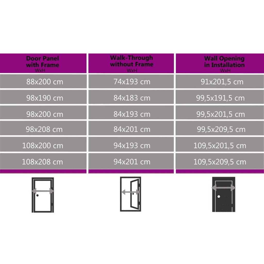Porta di Ingresso Bianca 98x200 cm cod mxl 76130