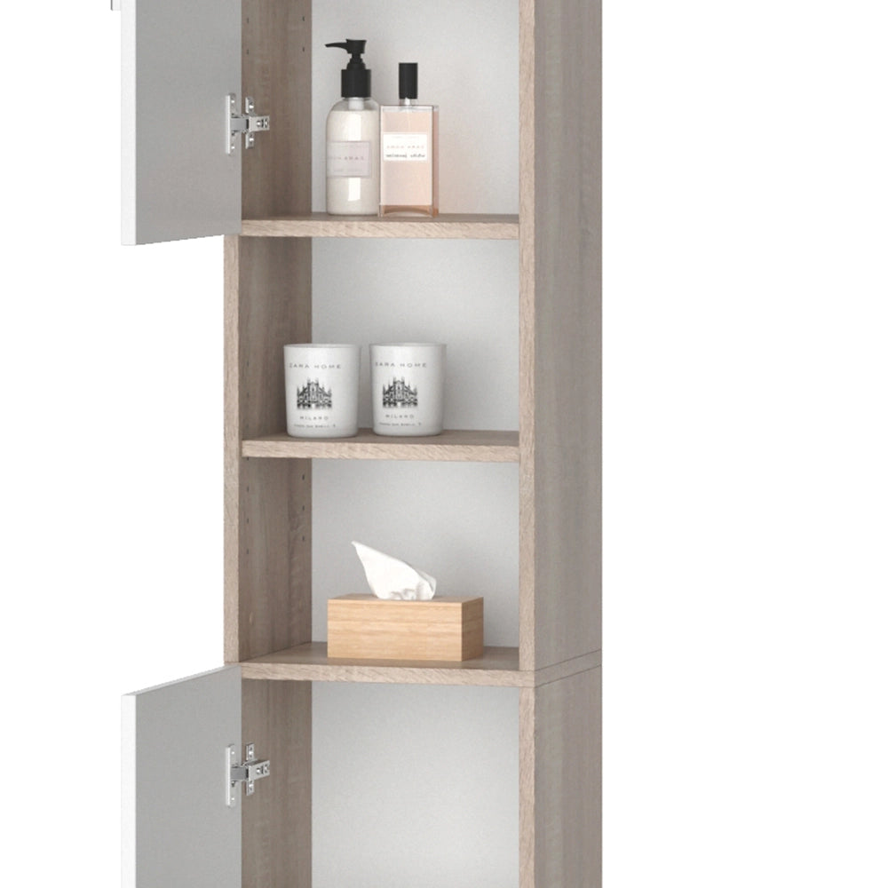 Vicco Mobile bagno alto Sonoma 32 x 190 cm