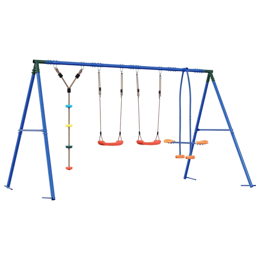 Set di Altalene per Esterni Multicolore Acciaio e PE 3429838