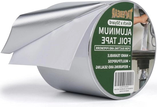 Tape di alluminio impermeabile - Nastro termoisolante per isolamento e riparazione 100mm x 50 yard