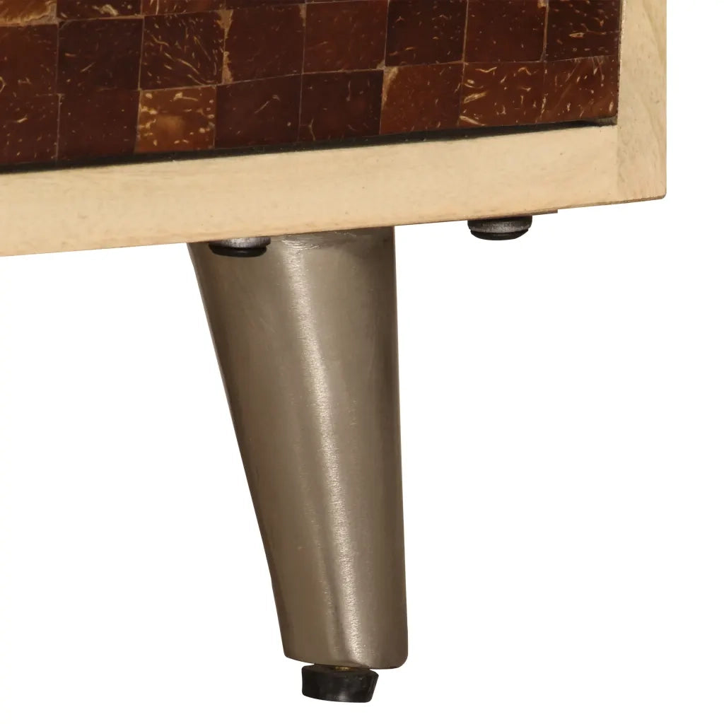 Mobile Porta TV 120x30x40 cm Legno Massello di Mango