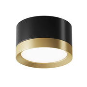 Plafoniera spot da soffitto HOOP Maytoni nero oro GX53