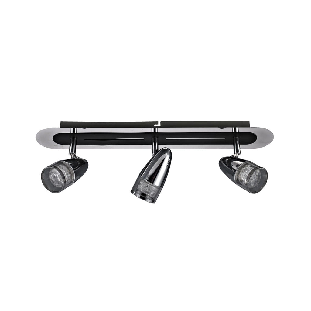 Plafoniera Italux Albane LED cromo 12,9W 45,5cm 3000K