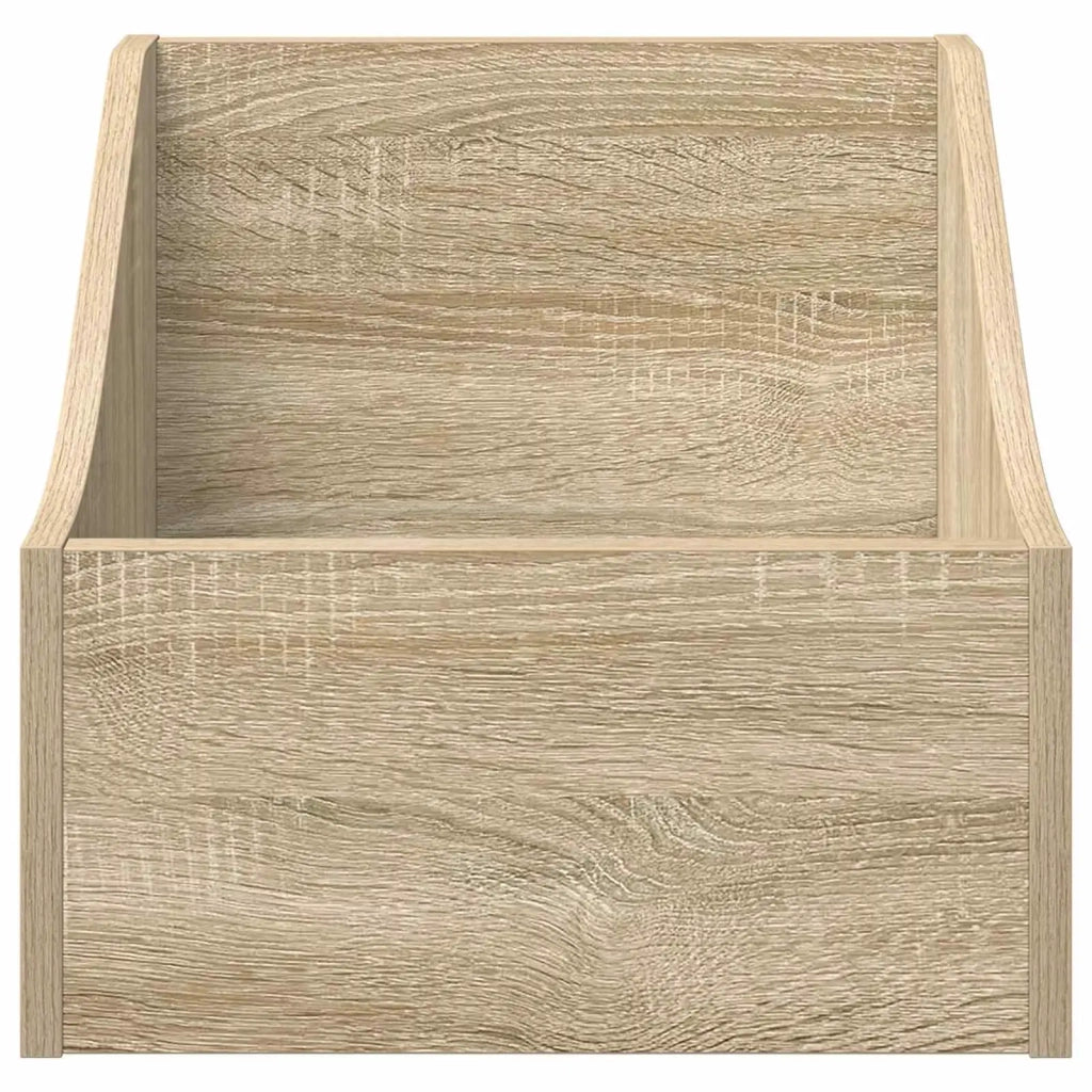 Scatola per dischi LP 2 pz Rovere Sonoma 37 x 33 x 32 cm 8012767
