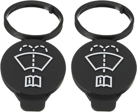 Doppi copriporta per serbatoio d'acqua del dweil per Peugeot 106 206 207 406 5008 - set da 2