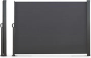 Tenda Laterale Retrattile Esterna 180 x 300 CM Grigio Antracite