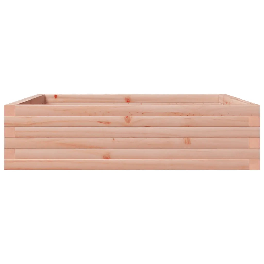 Fioriera da Giardino 90x90x23 cm in Legno Massello di Douglas 847206