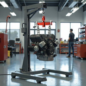 Equilibratore 900 kg Sollevatore Posizionatore Gruetta motore da officina