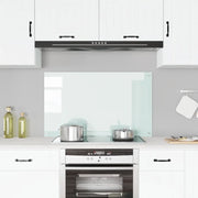 Paraschizzi per Cucina Bianco 100x60 cm in Vetro Temperato cod mxl 78694