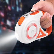 Cinturone per cani intrecciatore da 5 m, resistente e duraturo, espandibile automaticamente fino a 16 ft/66 lbs per razze piccole, medie e grandi