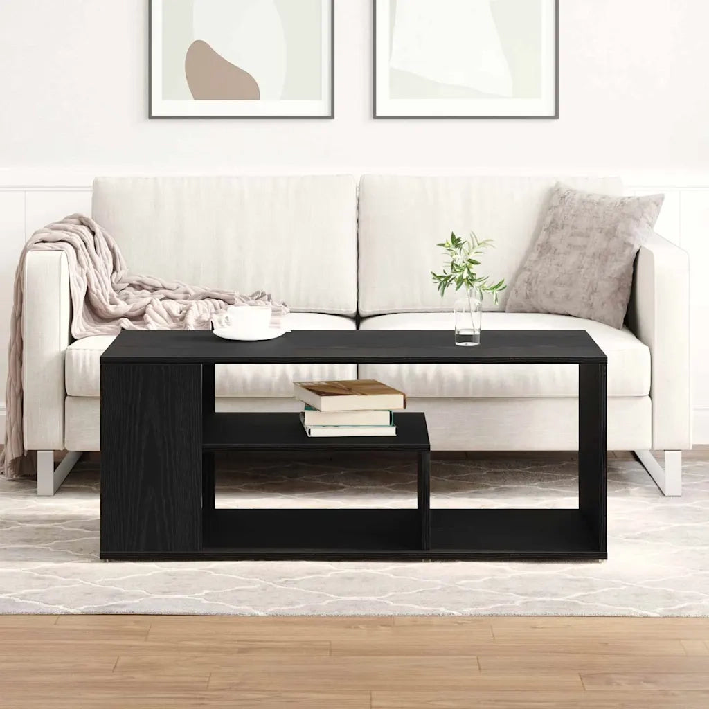 Tavolino da salotto Rovere Nero 100 x 50 x 40 cm 862629