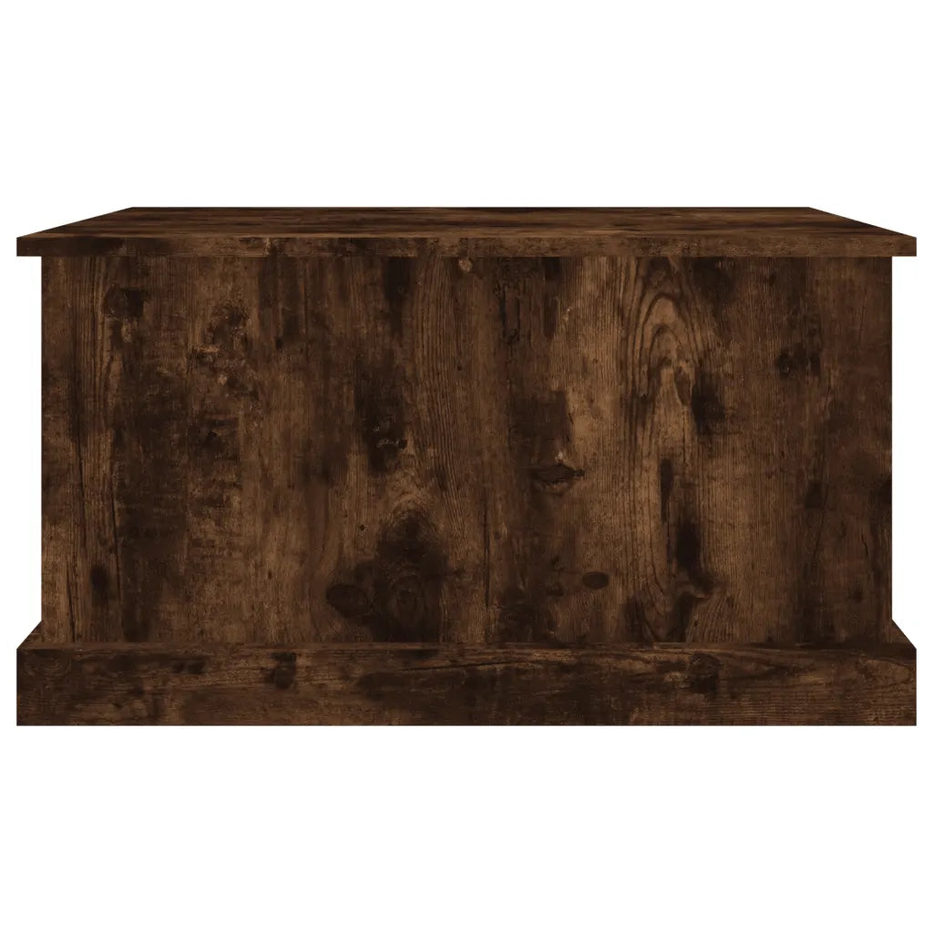 Contenitore Rovere Fumo 70x40x38 cm Legno Multistrato 816509