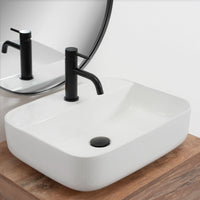 Lavabo Da Appoggio Rea Martina White