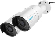 Camera di sicurezza IP 5MP con riconoscimento facciale e veicolare, PoE, per esterni.