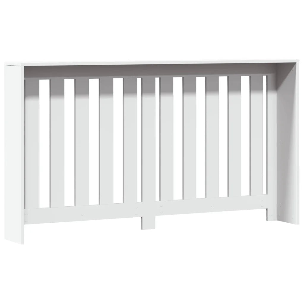 Copertura Termosifone Bianca 149x20x82 cm Legno Multistrato CFW8238128