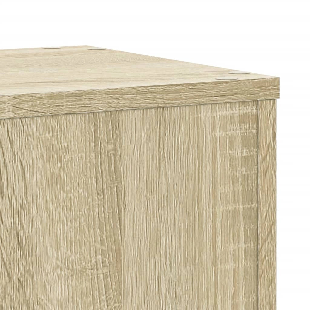 Portavasi mobili per fiori set da 2 legno ingegnerizzato Sonoma marrone 02_0045345