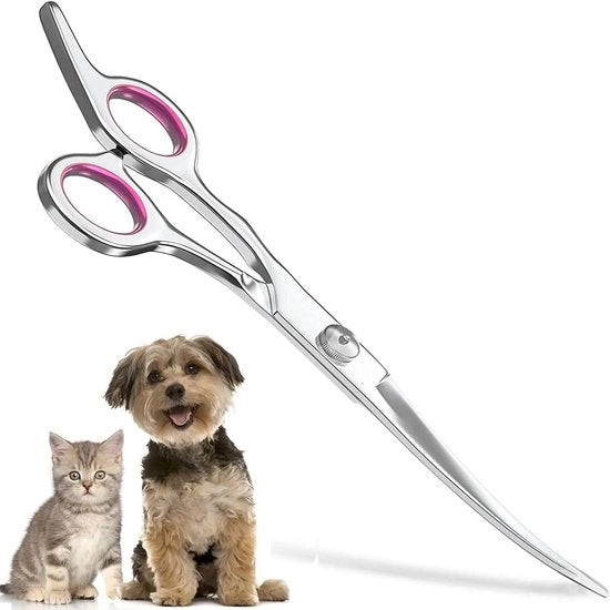 Scalpello per la cura della pelliccia 15 cm in acciaio inossidabile professionale - per cani e gatti