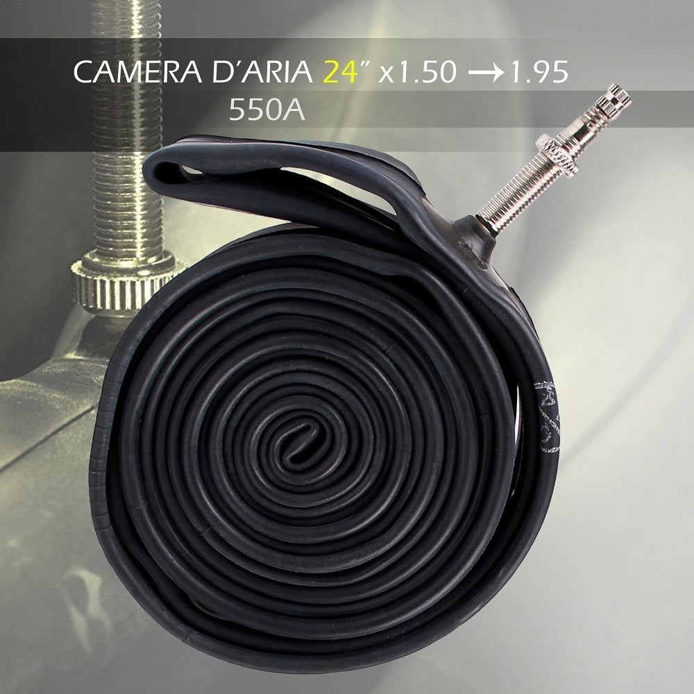 Trade Shop - Camera D'aria Ruote Bici Mtb 24" X 1.50 - 1.95 550a Valvola Regina Italia 2014 -