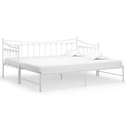 Telaio Divano letto | Sof¨¤ letto | Letto singolo Estraibile Bianco in Metallo 90x200 cm