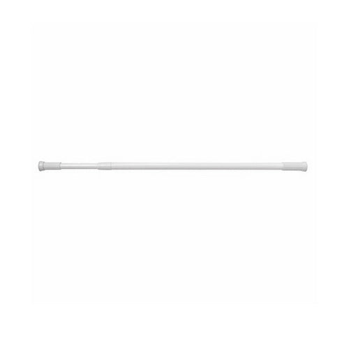 BASTONE PER DOCCIA AD 1 LATO ESTENSIBILE- Bianco 110-200 cm- SPIRE- pezzi 1