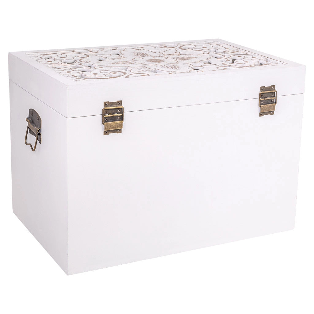 Baule in legno 60x40x42h cm
