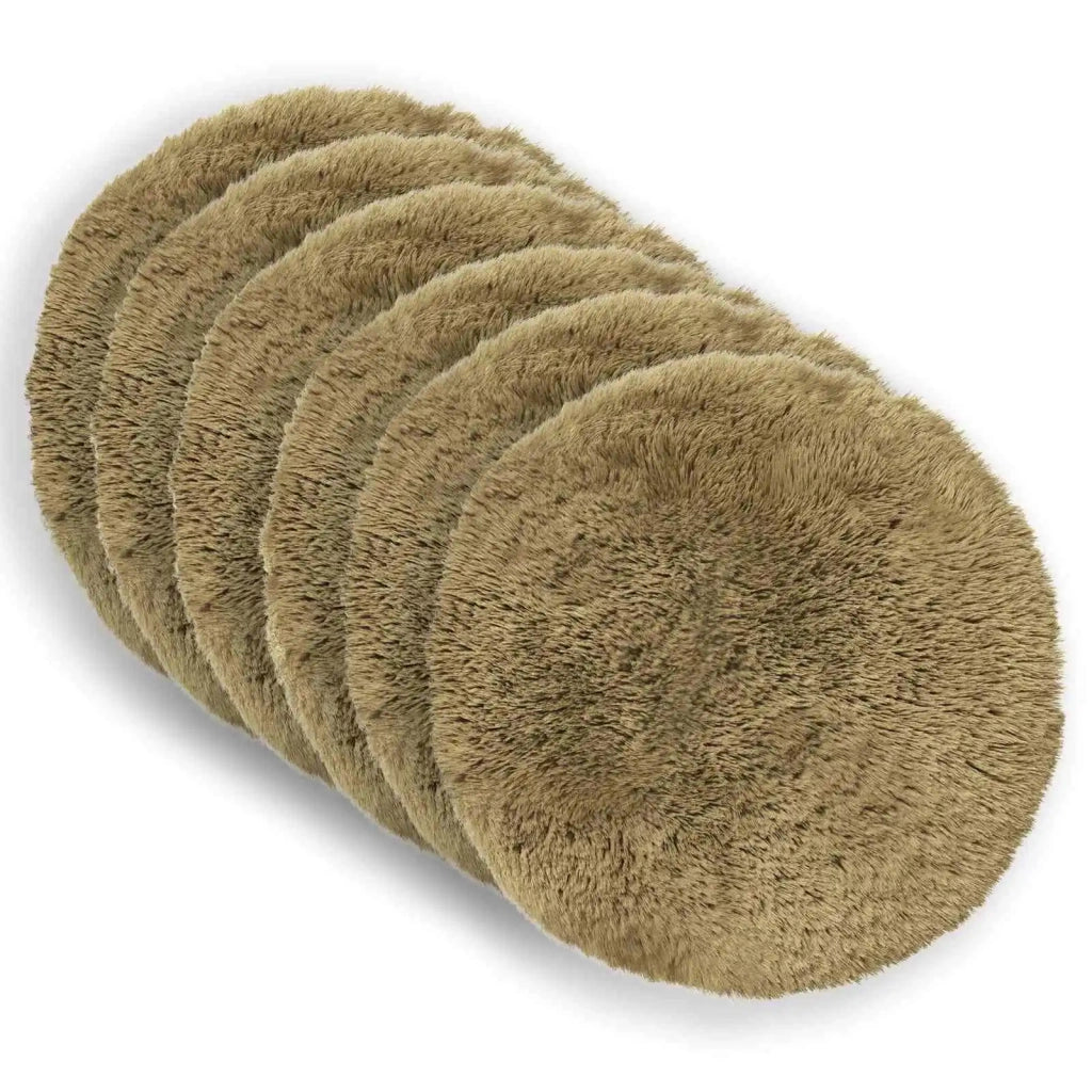 Cuscino con cuscino HEERLEN 6 pz Grigio Chiaro Fleece PV 929230