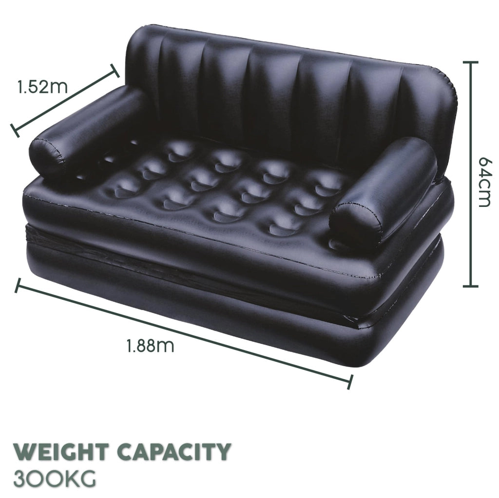 Divano Gonfiabile 5 in 1 188 CMX152X64H. Peso 4,9 kg (ART.75054) Bestway