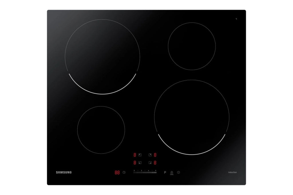 Samsung NZ64T3707AK Piano Cottura a Induzione Area Flex Zone Slide Touch Control Display LED 60 cm Nero