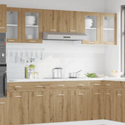 Pensile Vetro “Lyon” Rovere Artigianale 40x31x60 cm 856099