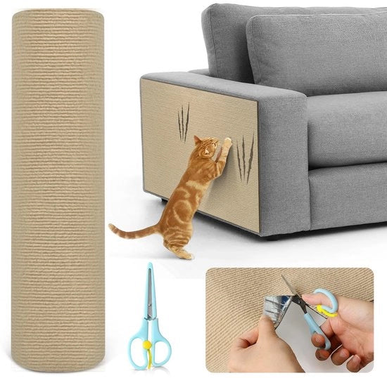 Matrice autoadesiva per protezione gatti, protezione gatti per sedile, pellicola autoadesiva per protezione gatti, pellicola autoadesiva per protezione gatti, protezione gatti per parete per porte, pellicola antiscivolo 2m x 30cm