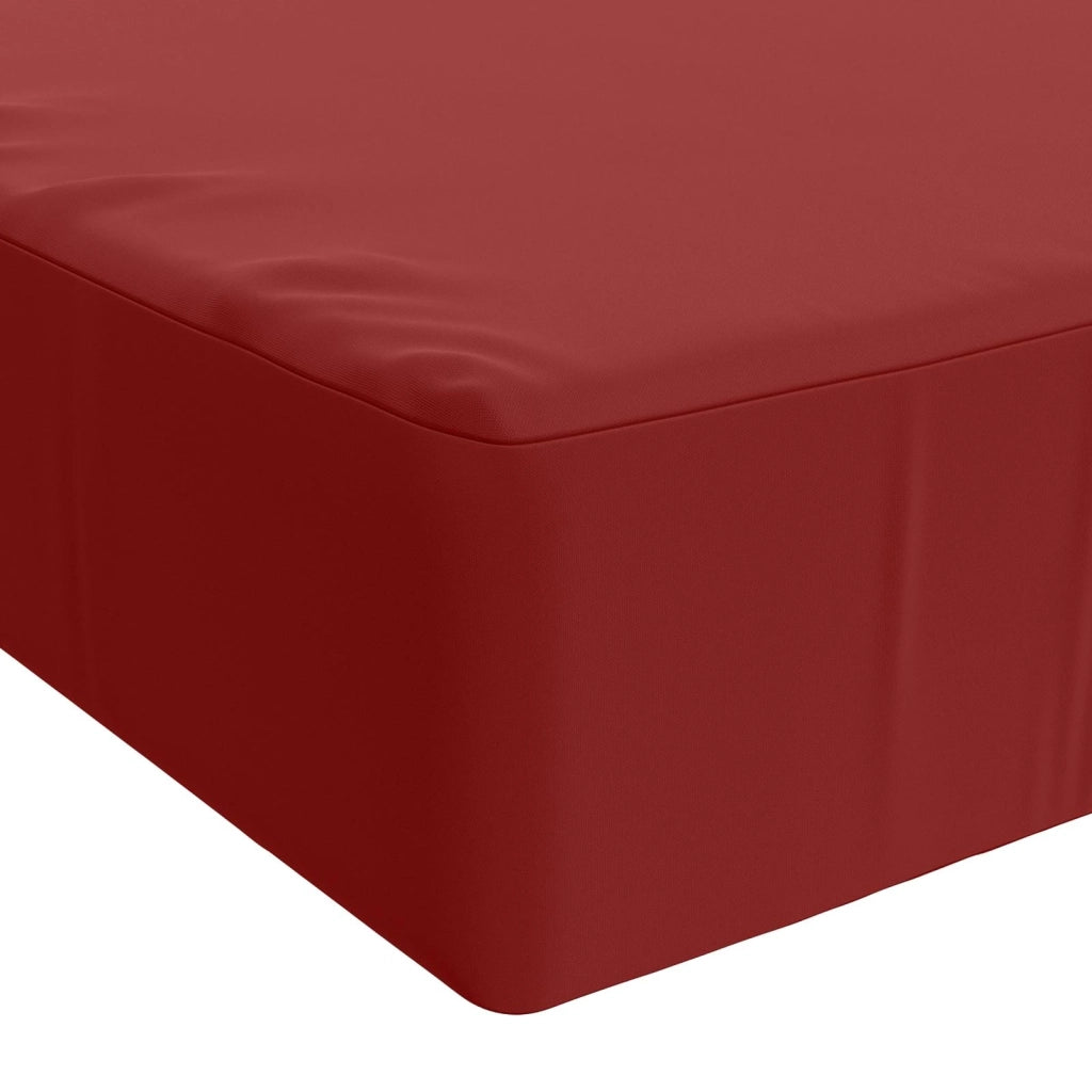 Cuscino per la seduta SOEST 100% Poliestere Rosso vino 946730