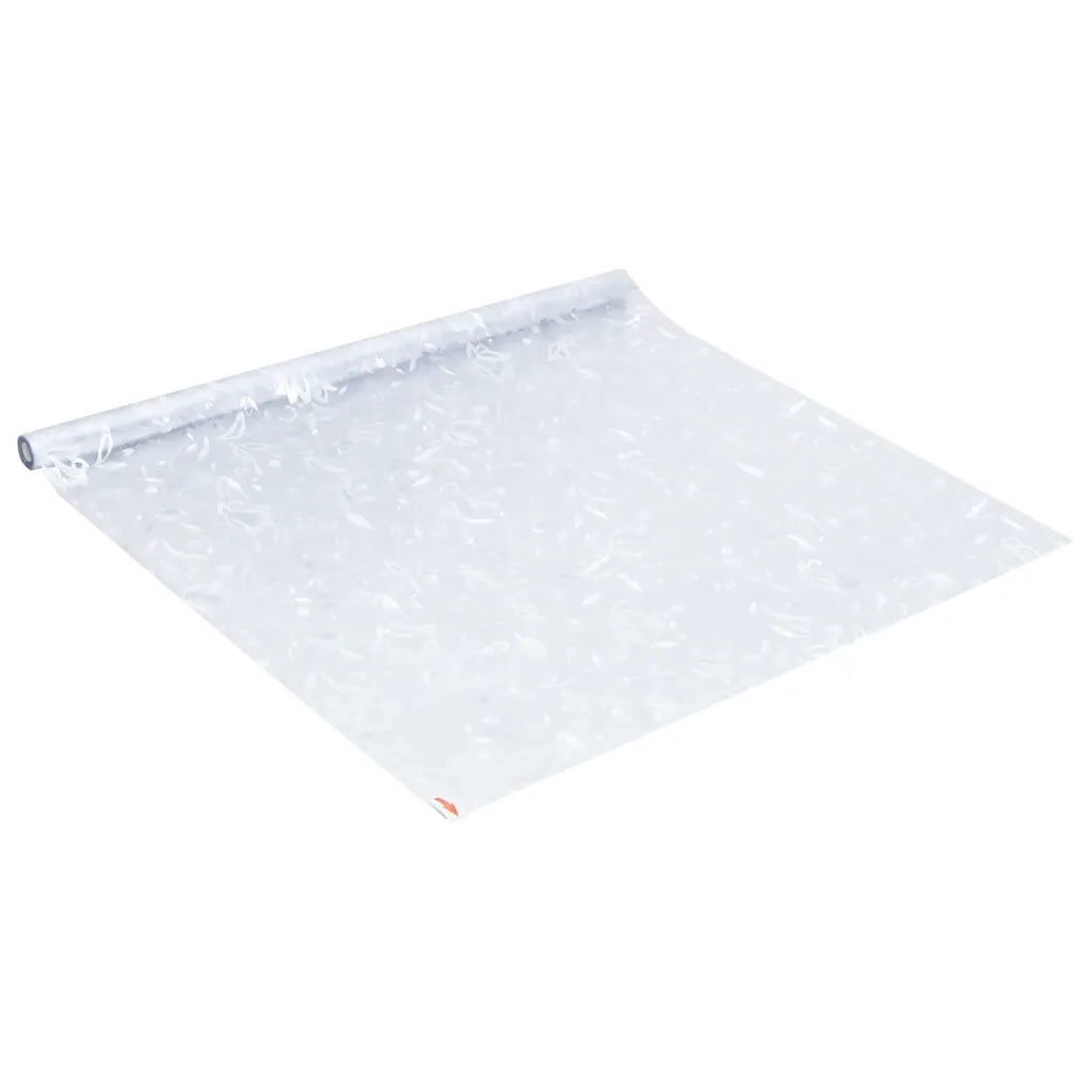 Pellicola per Finestra Smerigliata Motivo Fiore 90x500 cm PVC 155849