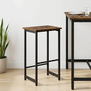 Sgabello da bar Rovere Fumo 40 x 32 x 74 cm 8006197