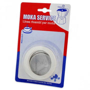 KIT 3PZ GUARNIZIONI GOMMA   FILTRO CAFFETTIERA MOKA BIALETTI 6 TAZZE - BIALETTI