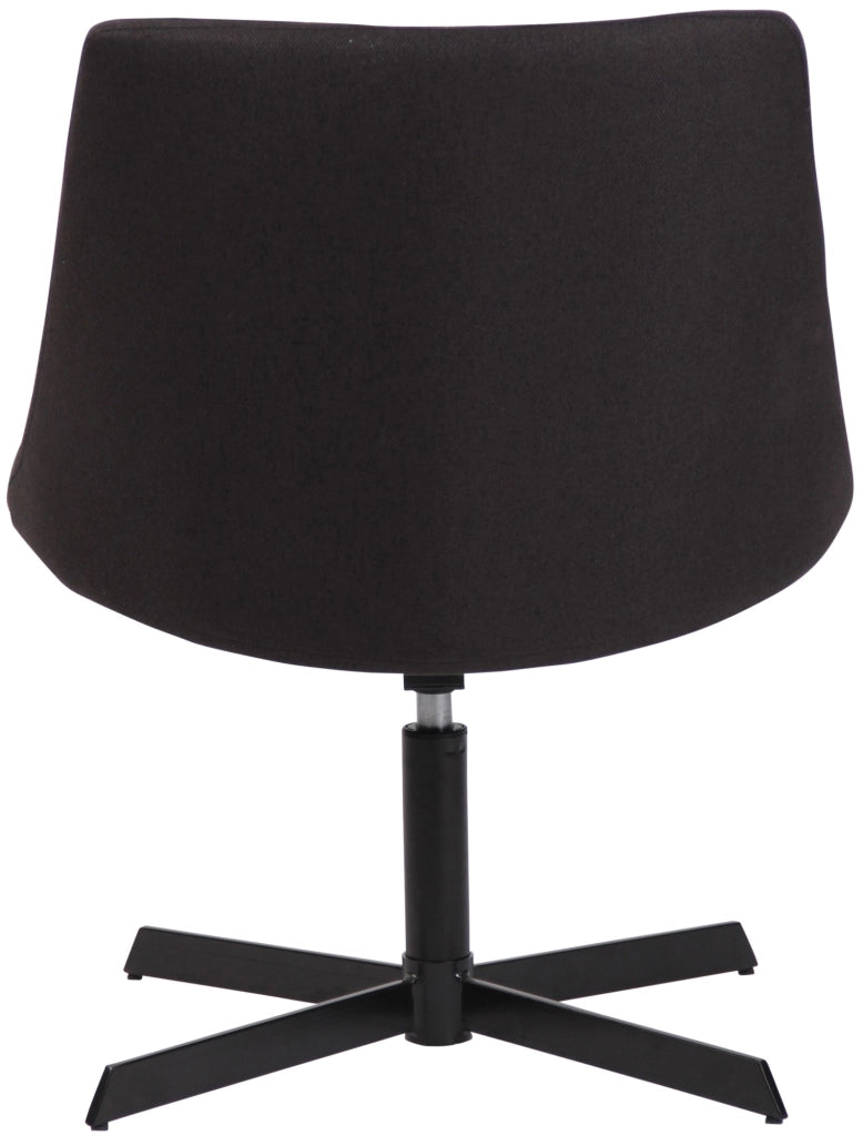 Sedia da Lounge Granby nero