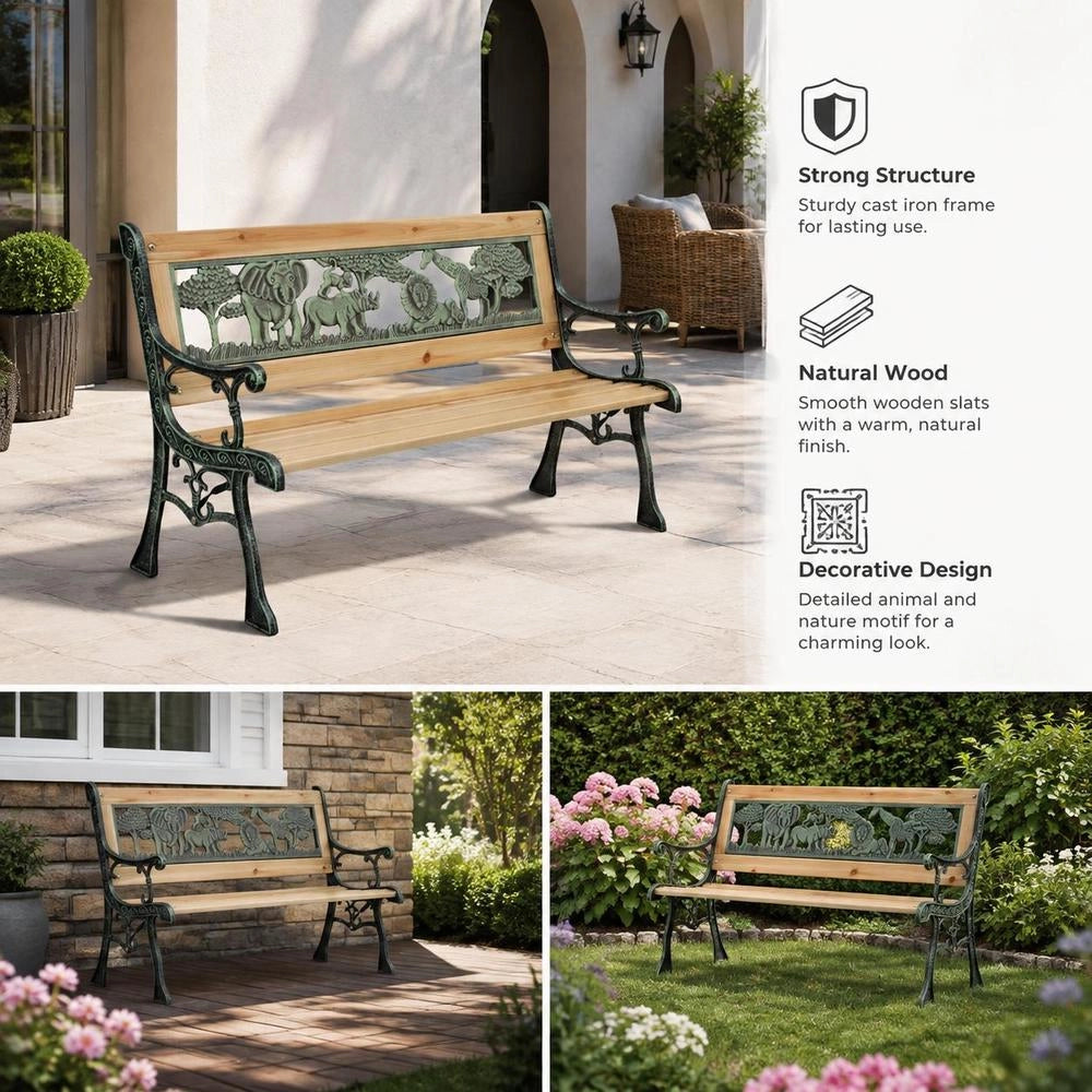 ChildrenFTs Garden Bench 84 Cm Wood