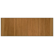 Tappeto del soggiorno | Tappeto Rettangolare Marrone 70x200 cm in Bamb¨´