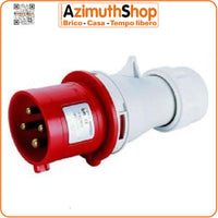 Spina mobile ip44 32a 3p+t 380v csm332/43