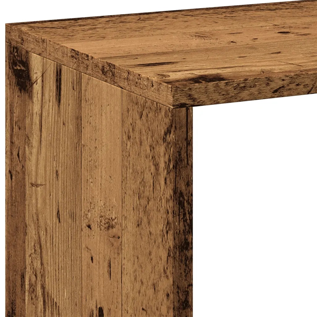 Libreria Divisorio Legno Antico 102x29x103,5 cm in Truciolato 858055