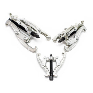 Set 7 pz Compressore molle sospensioni 375mm con estrattore ad artiglio e per giunti sferici