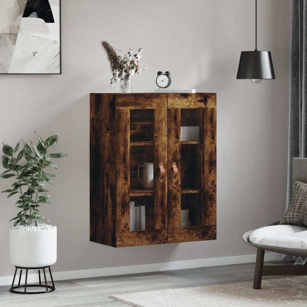 Mobile a Parete Rovere Fumo 69,5x34x90 cmcod mxl 105321