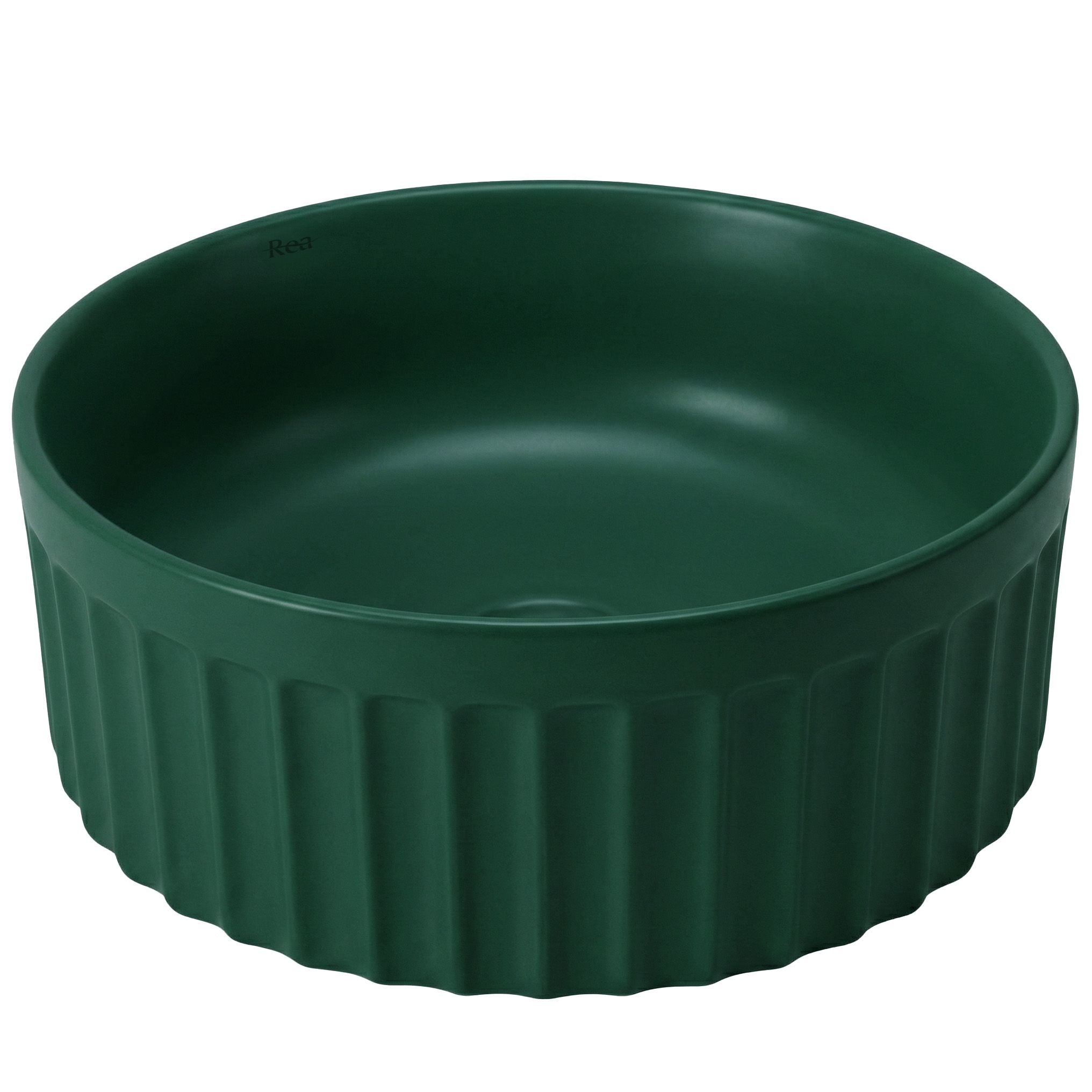 Set: Wc Sospeso + Lavabo Da Appoggio Rea Duo Matcha Matt