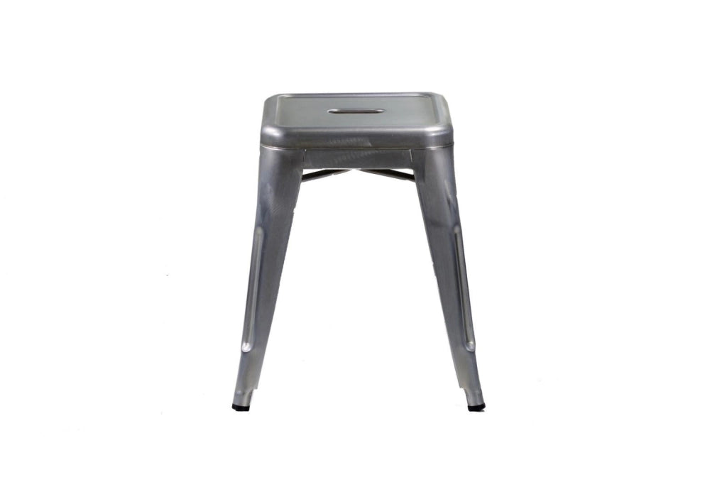 Sgabello Bristol 39x39xh45 cm in Ferro Galvanizzato