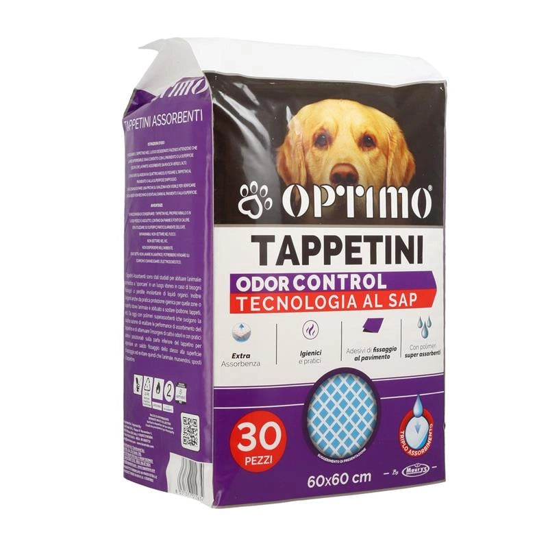 KIT SET 3 PZ MAURY'S TAPPETINI ASSORBENTI PER ANIMALI 60 X 60 CM 30 PZ