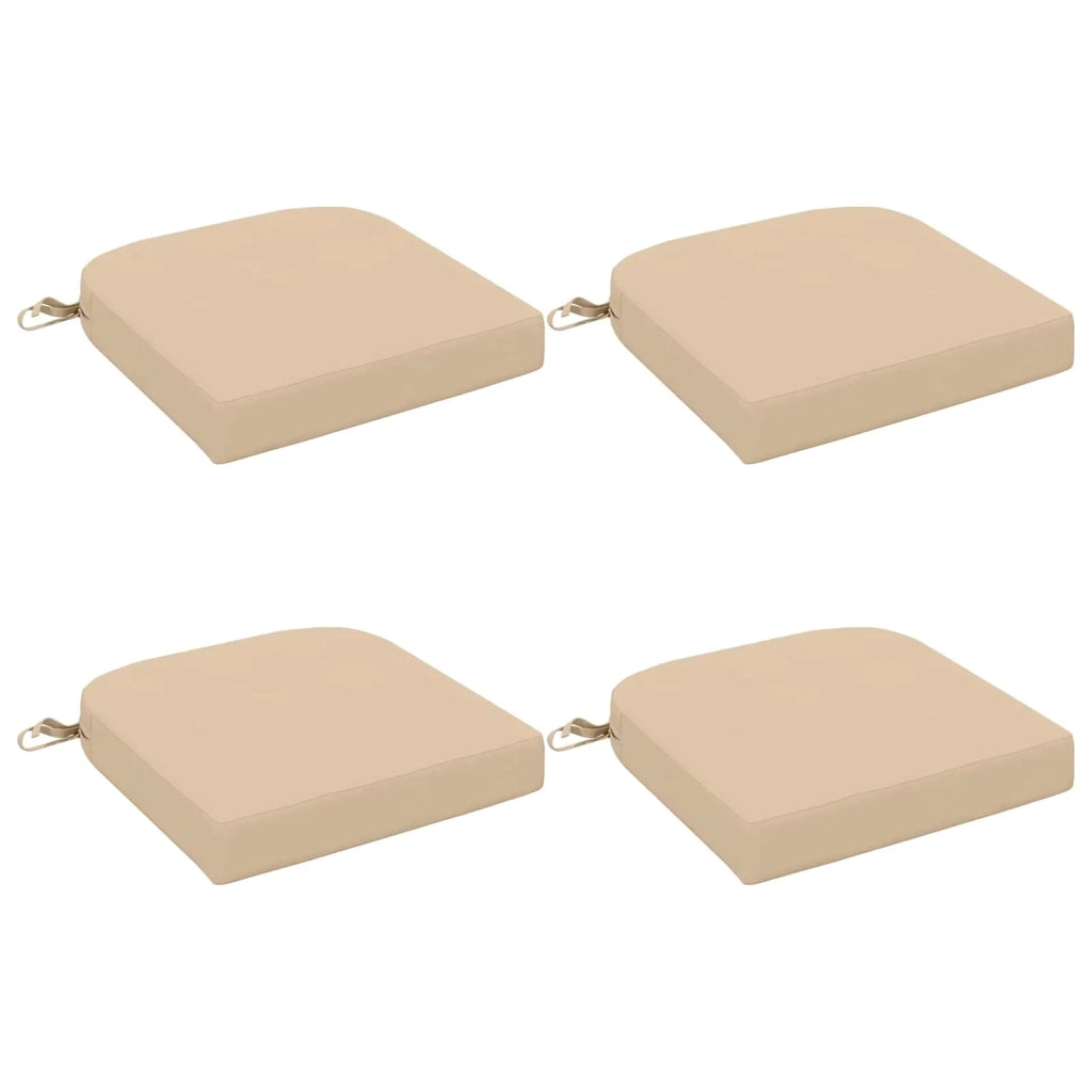 Cuscini per sedile a 4 pezzi SOEST 4 pcs 100% Poliestere Crema 945188