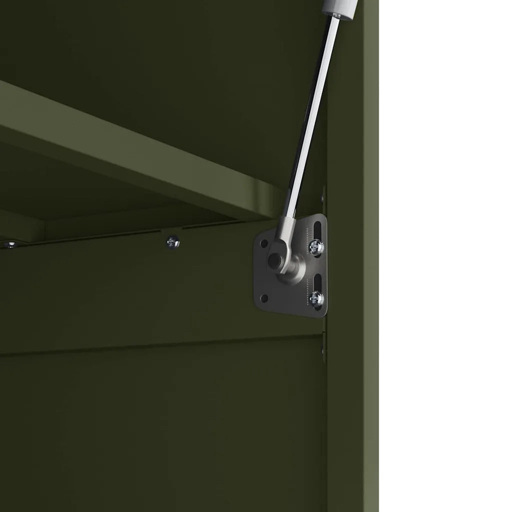 Armadio a muro per garage Oliver verde 80 x 40 x 53 cm