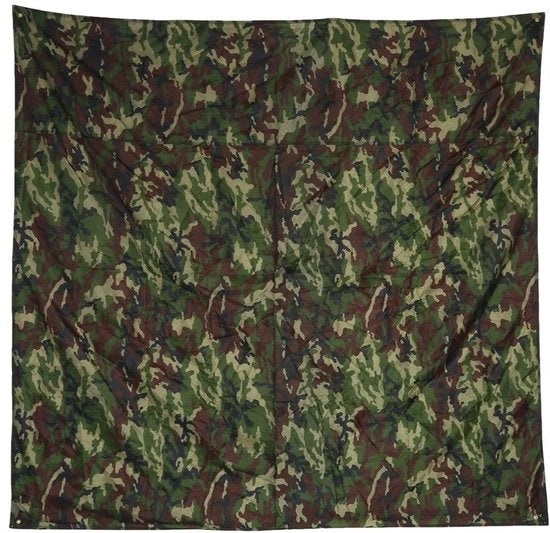 Tela Acquaparazita Camuffata - 2 x 2 m - Tessuto Nylon di Alta Qualità - Ombrello Portatile - Ricaricabile - Peso Leggero
