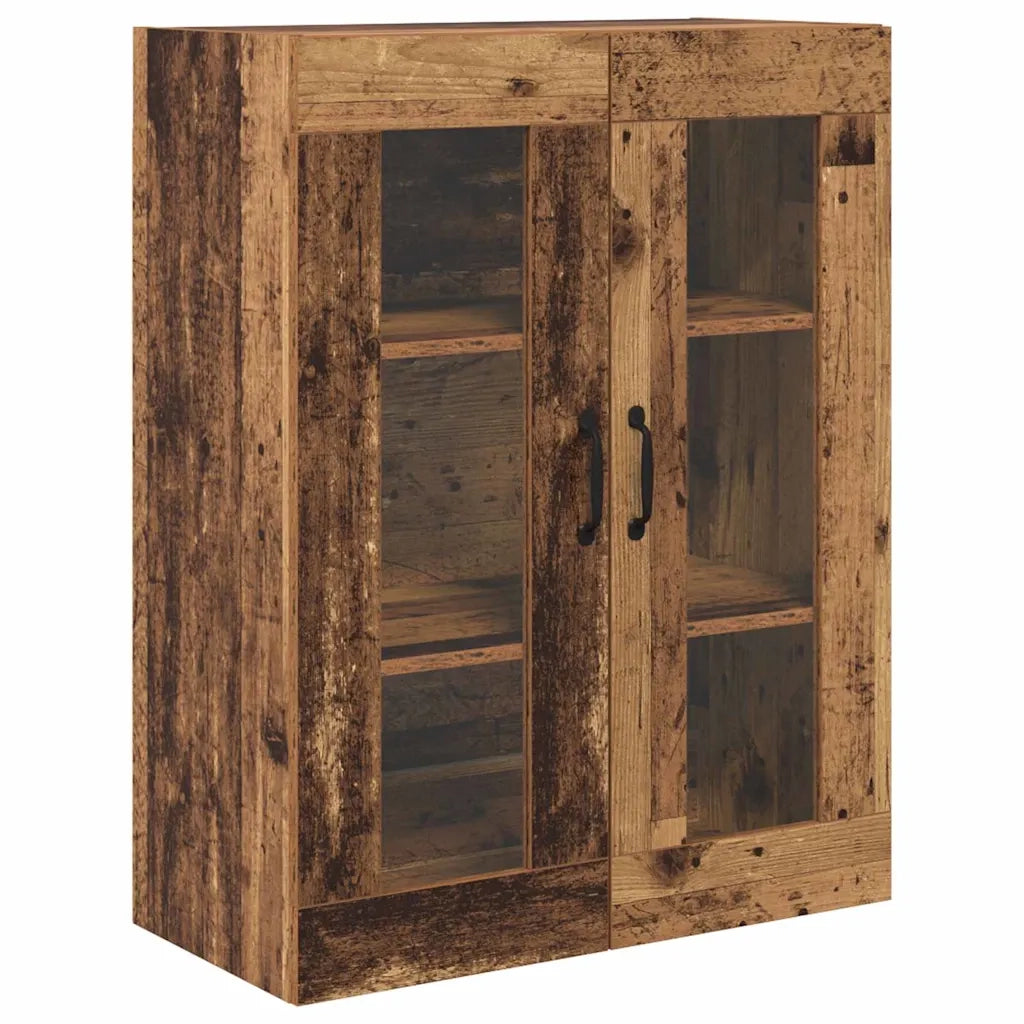 Credenza-Buffet-Armadio da cucina Legno vecchio 69,5 x 34 x 180 cm Legno multistrato 838563