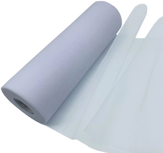 Tessuto decorativo 30 cm x 92 metri - Alta qualità poliestere - Accessori per feste - Decorazione per matrimoni e compleanni