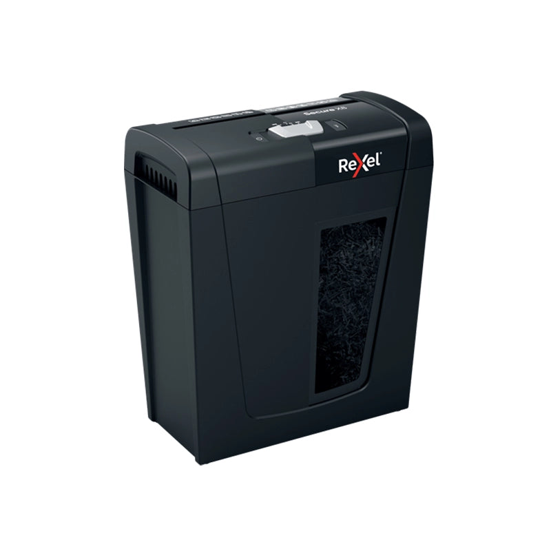 Distruggidocumenti rexel secure x8 -  fogli taglio a frammenti cap. 14lt - REXX8
